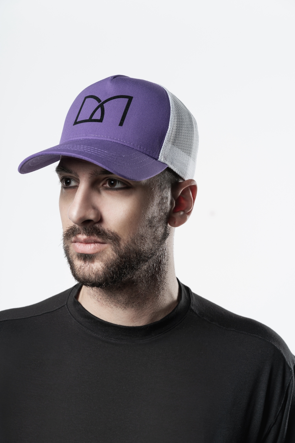 LOGO CAP IN PURPLE