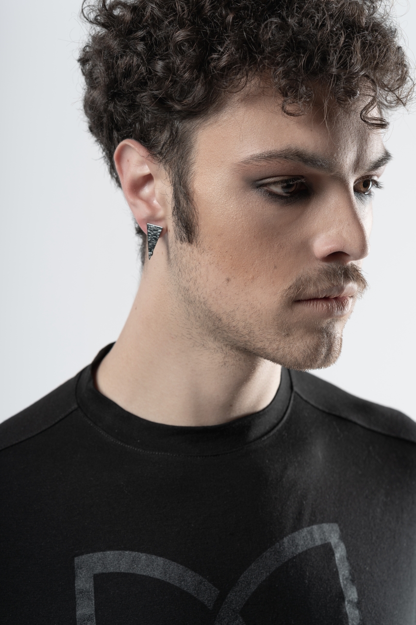 Triangle Dangling Earrings